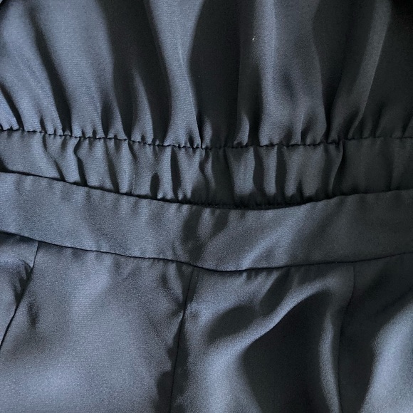 Show Me Your Mumu Jackson Jumpsuit Cut-Out Tie Waist Pantsuit Chic Navy Medium - Picture 5 of 8